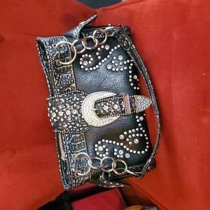 Montana West Rhinestone Studded Purse